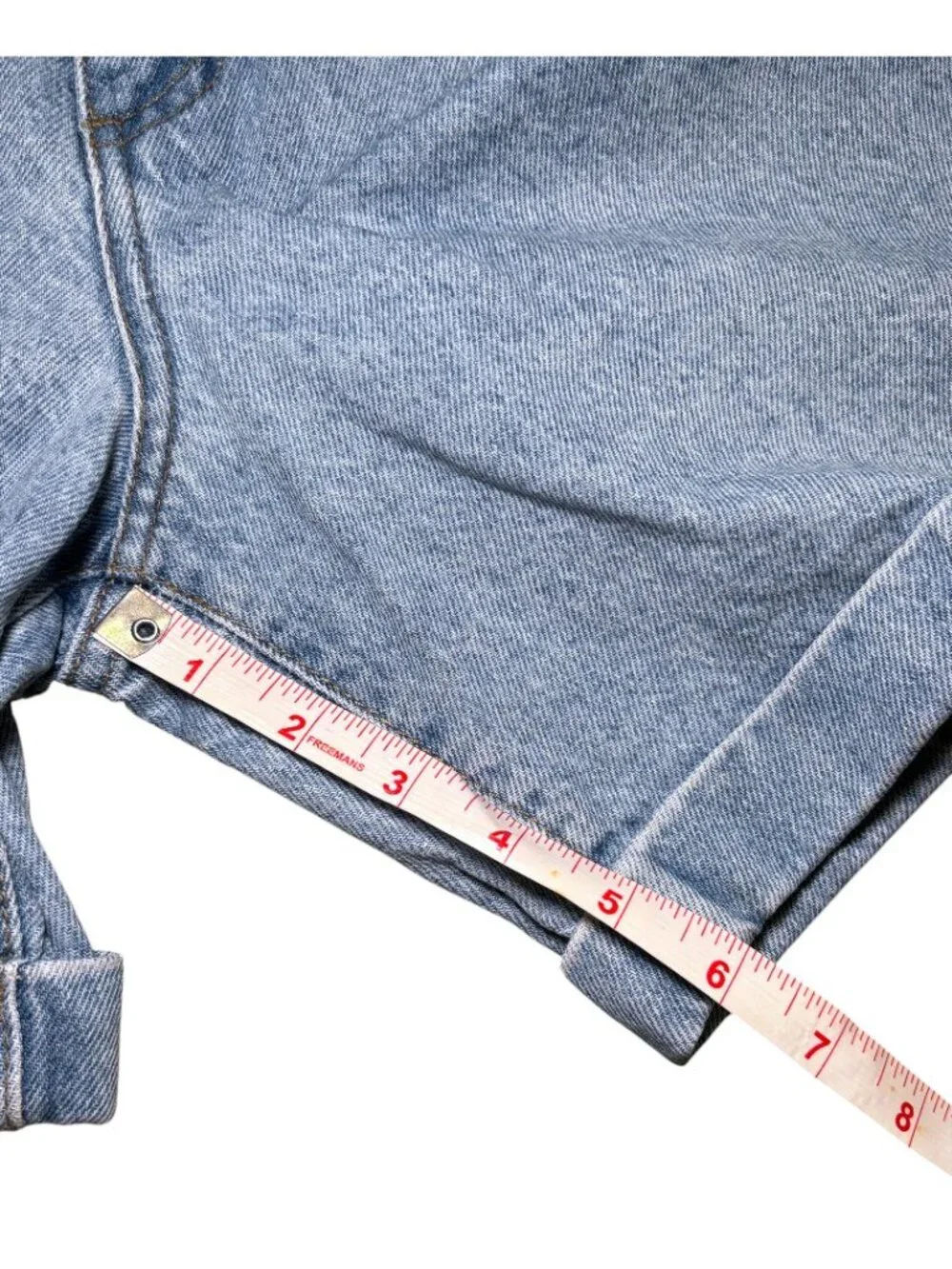 Vintage 80s 90s Gitano High Rise Denim Jean Mom Shorts 6